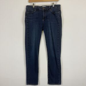 Paige Skyline Ankle Peg‎ Mid Rise Medium Wash Skinny Denim Blue Jeans Women's 31
